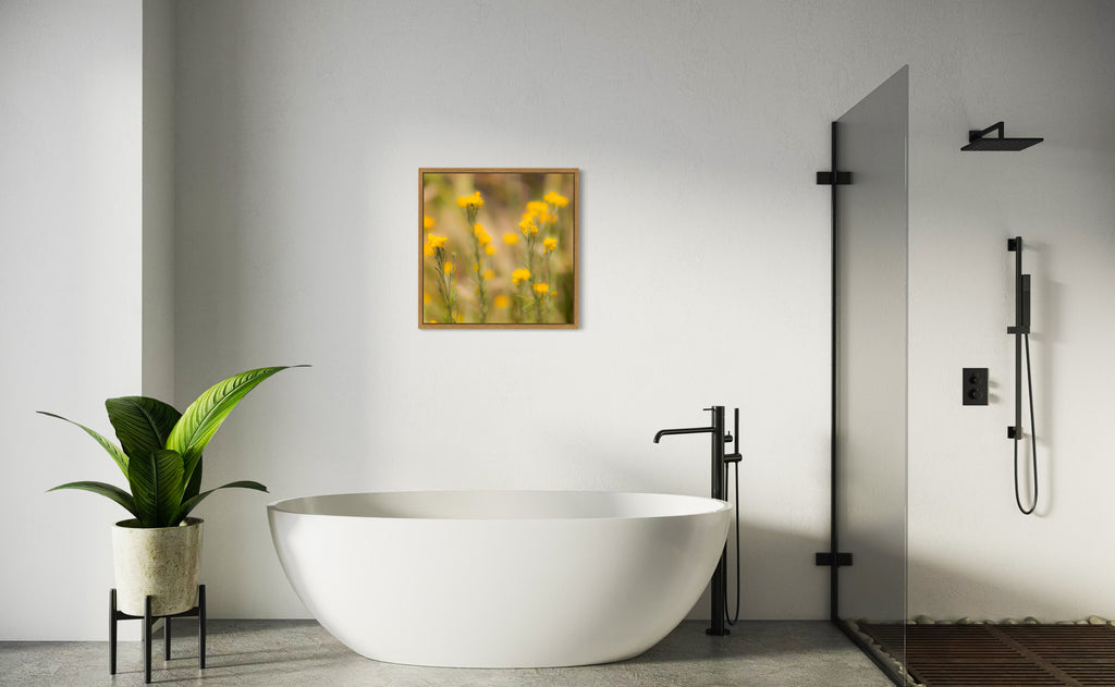 High Summer: Clustered Everlasting Large Square Print