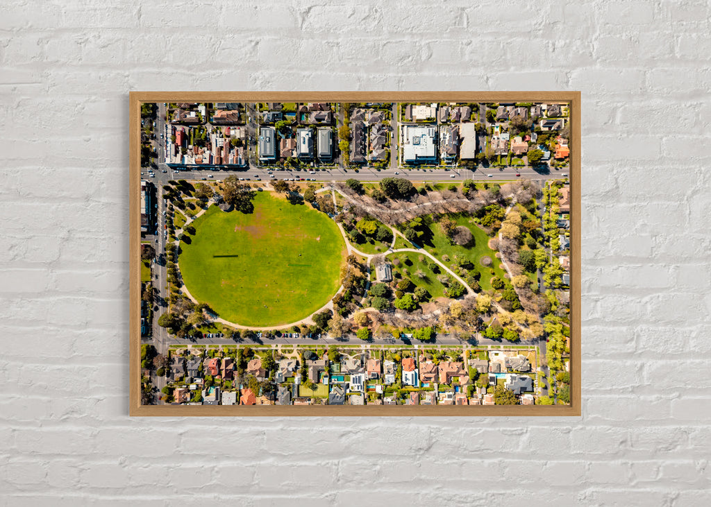 Lost Lands Found Central Park Aerial Print