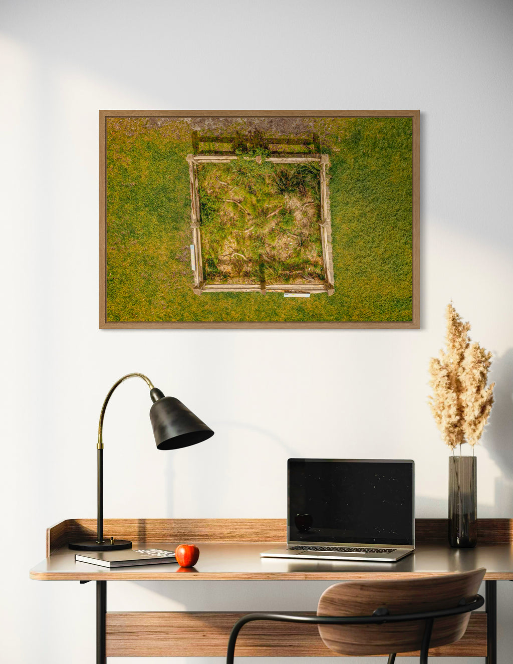 Lost Lands Found Eco-Space Aerial Print