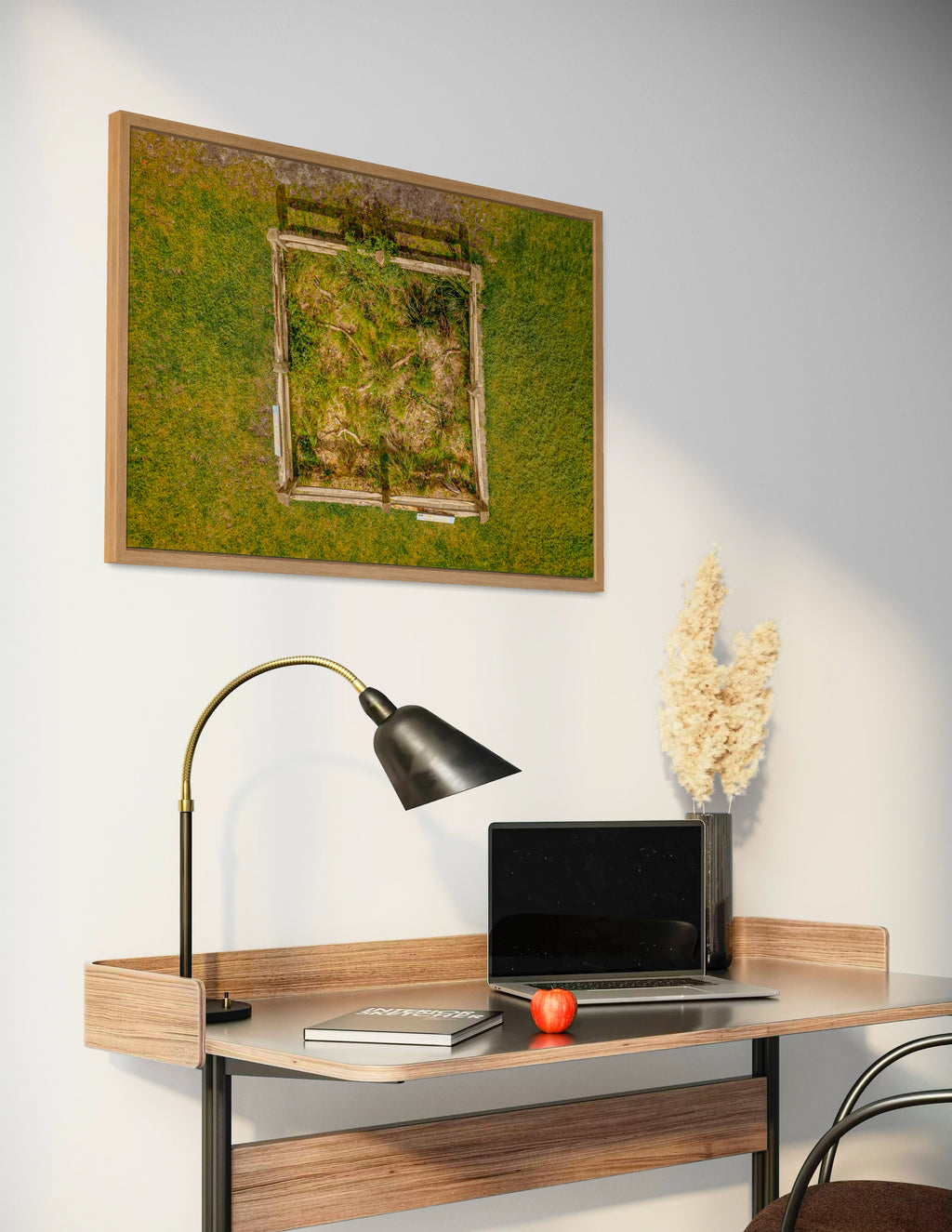 Lost Lands Found Eco-Space Aerial Print