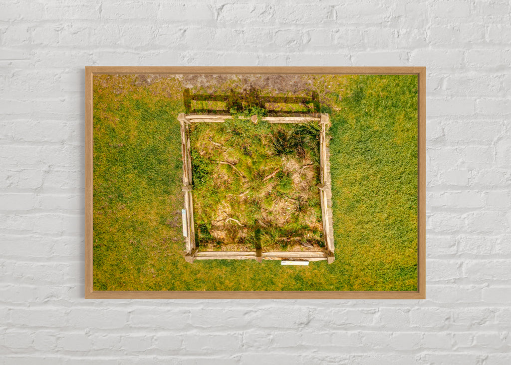 Lost Lands Found Eco-Space Aerial Print