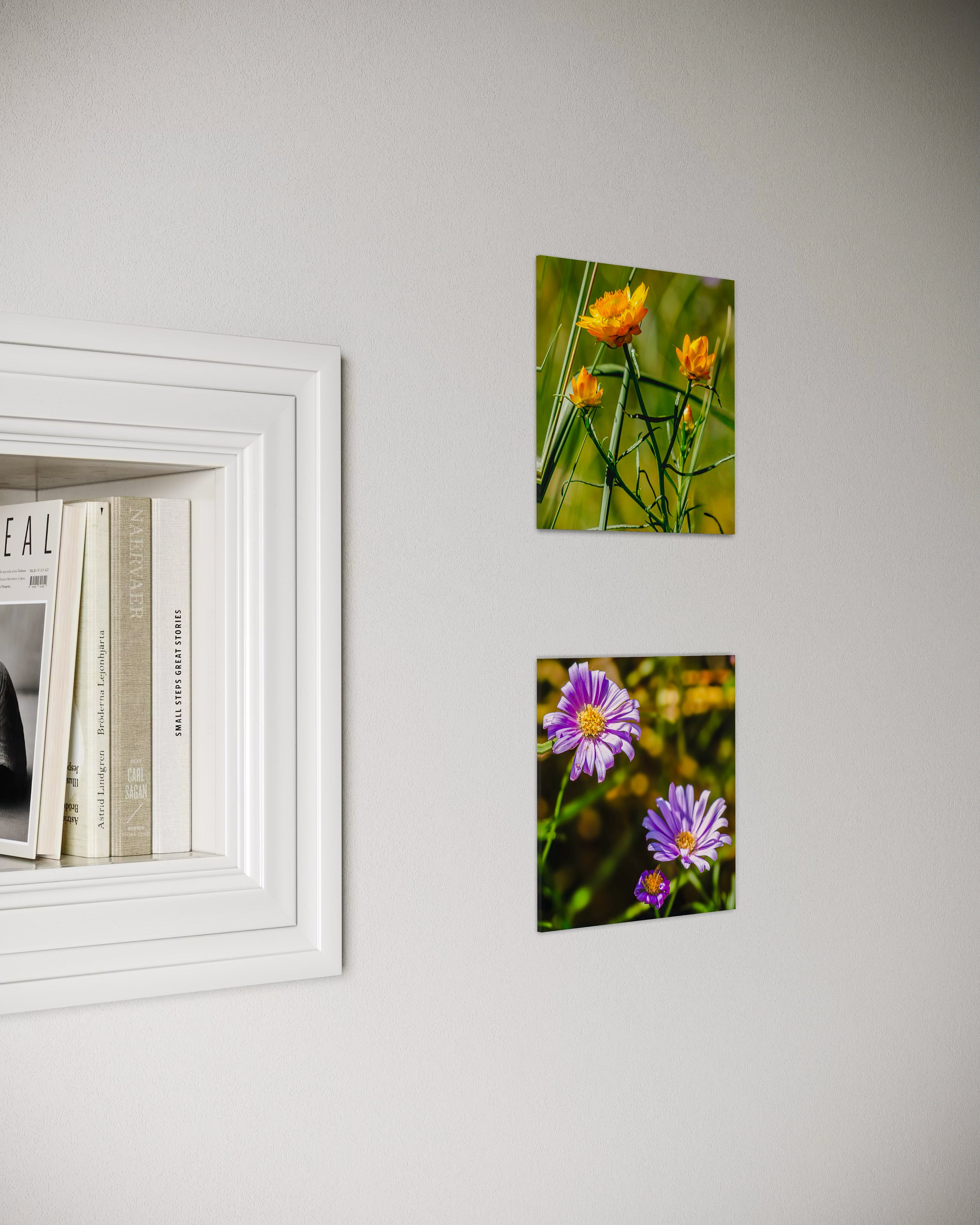 True Spring: Sticky Everlasting Small Square Print