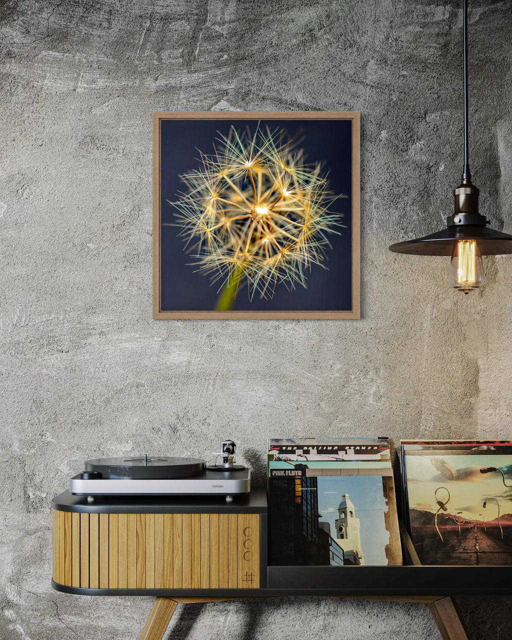 True Spring: Yam Daisy Medium Square Print