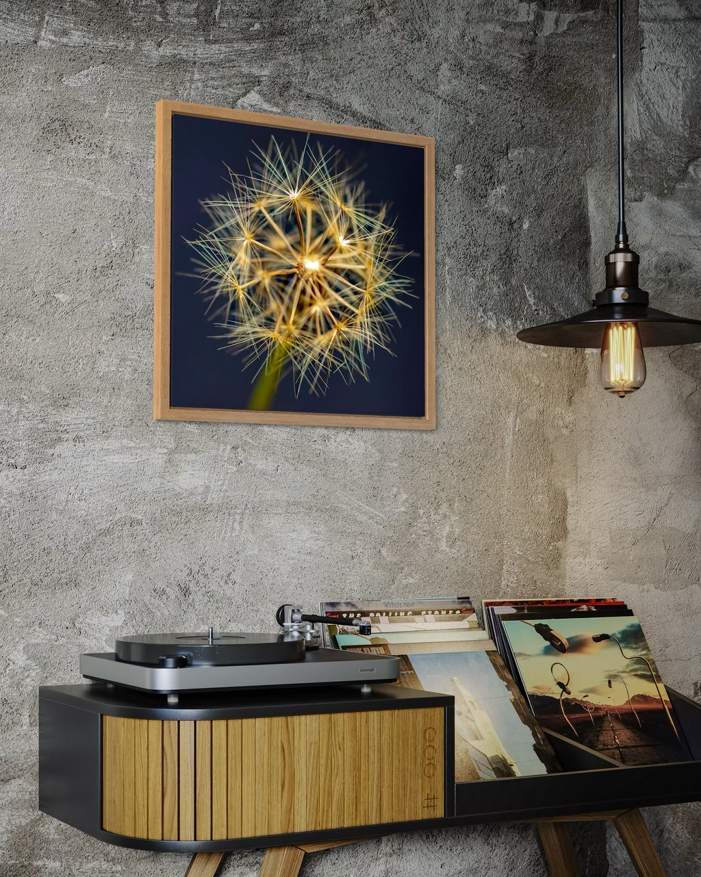 True Spring: Yam Daisy Medium Square Print